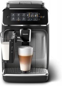 Cafetière Philips LatteGo Façade Argent