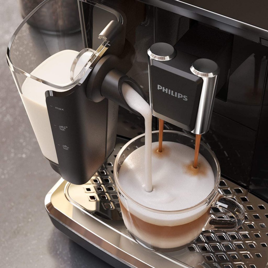 Philips LatteGo fonctionnement lait