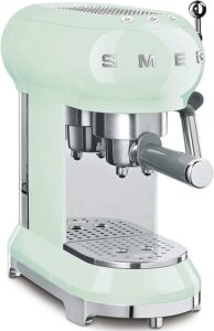 Cafetière expresso Smeg verte