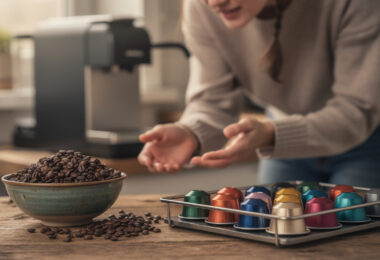 comparez le coût réel et la rentabilité du café en grain versus les capsules pour faire le meilleur choix économique et écologique.