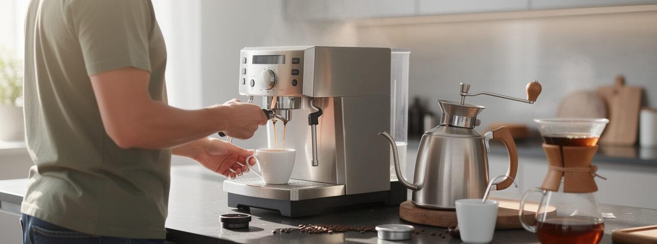 découvrez comment choisir entre une machine à café automatique ou manuelle grâce à notre guide complet, qui vous aide à trouver le modèle parfait selon vos besoins et préférences.