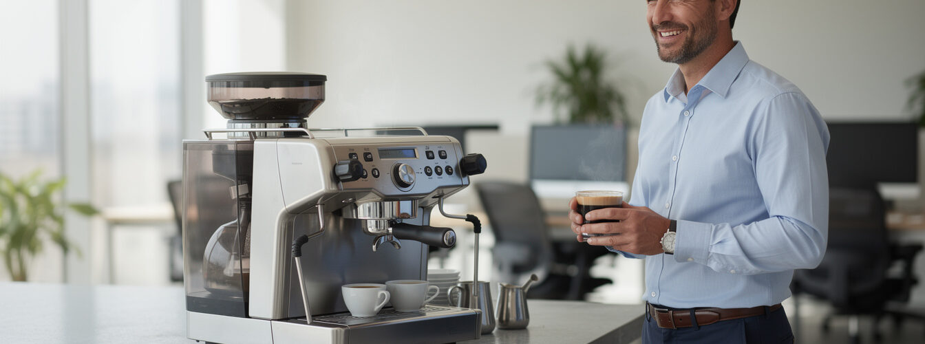 découvrez notre guide d'achat complet pour choisir la meilleure machine à café professionnelle adaptée à votre bureau, alliant qualité, performance et simplicité d'utilisation.