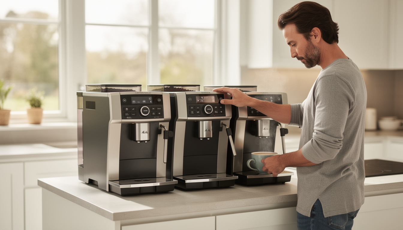 Avis sur les machines à café Melitta Caffeo Solo, Barista et Purista — free download